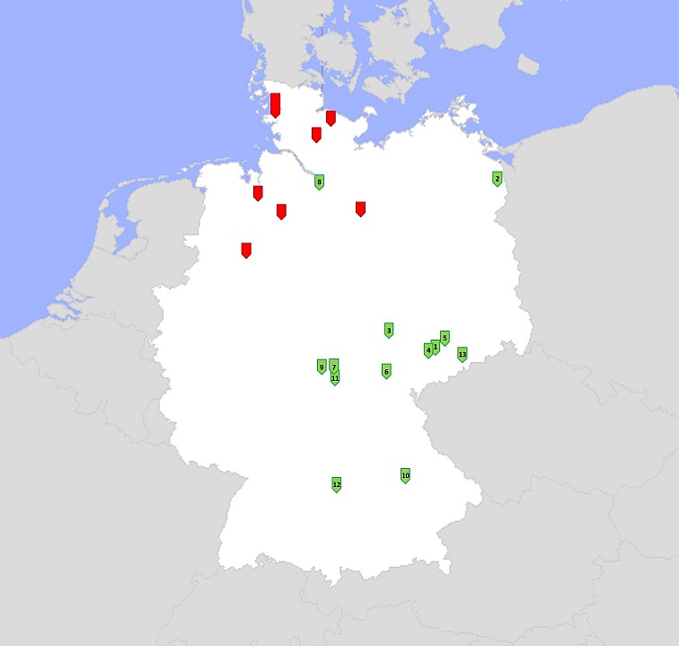 Anlagen in Deutschland